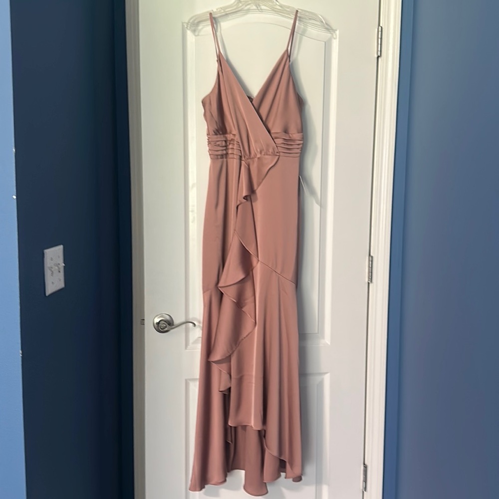 Satin Maxi Dress